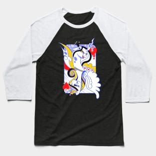 Queen of hearts Baseball T-Shirt